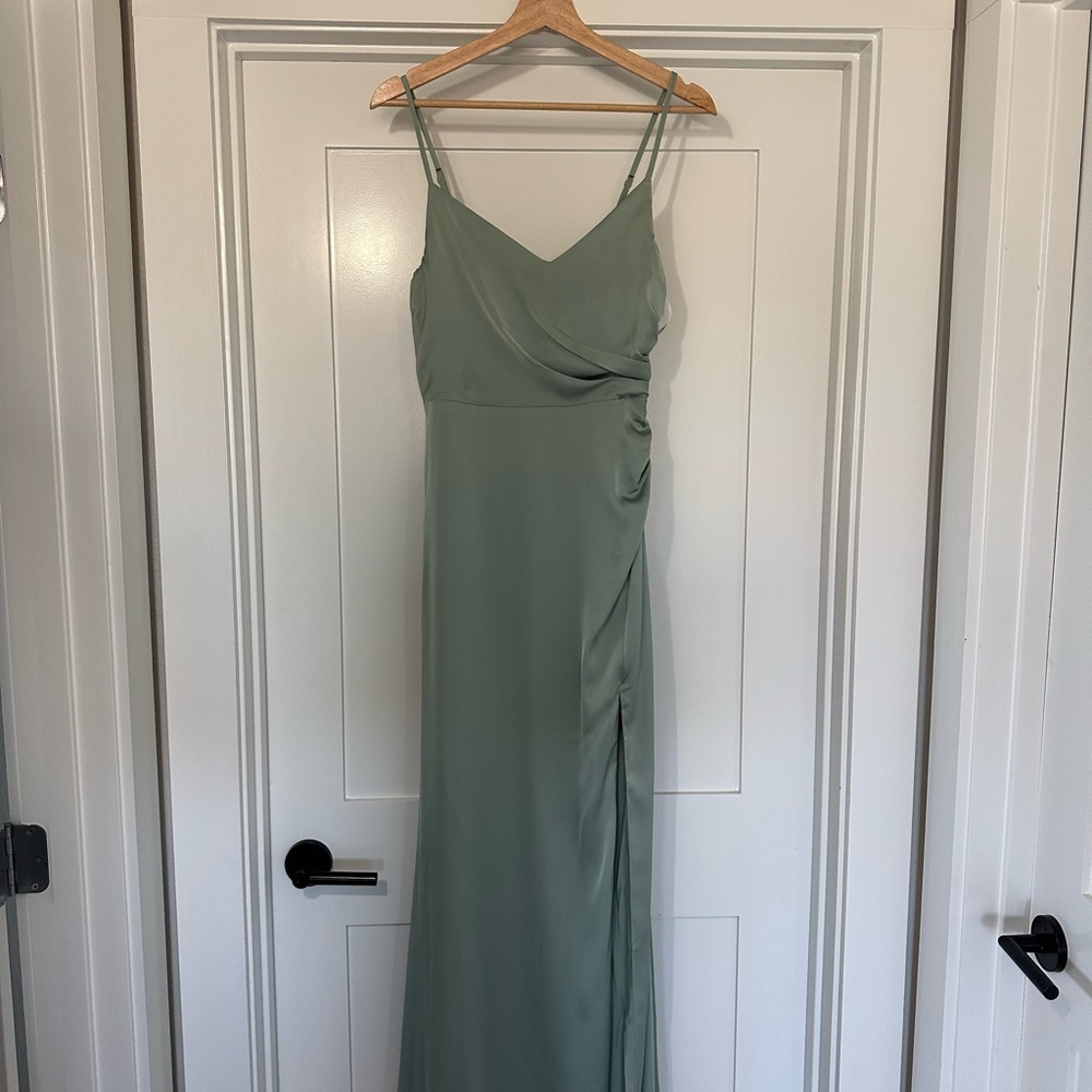 Birdy Grey Sage Green Maxi Dress